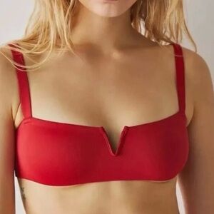 NWT Free People Notched Lily Scuba Bralette